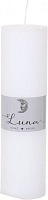 Свічка Рустік Циліндр білий 55х200 мм Luna