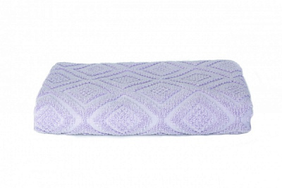 Полотенце махровое 70x140 см лиловый Ideal 