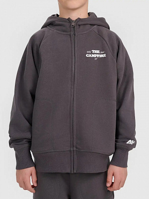 Джемпер 4F SWEATSHIRT M2227 4FJWSS26TSWSM2227-22S р.146 коричневий
