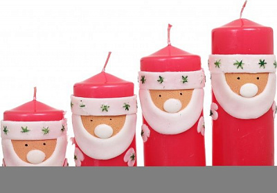 Набір свічок новорічний 50*70/90/110/130