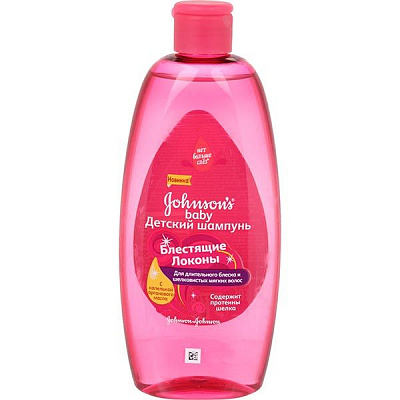 Шампунь дитячий Johnson's Baby Блискучі локони 300 мл