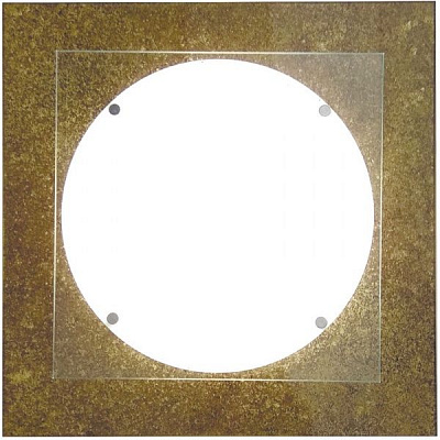 Світильник стельовий Декора НББ 32450 Мрія Quadro LED 24 Вт мідь