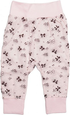 Ползунки детские Фламинго бантики р.68 розовыйкоричневый 682-108-5 