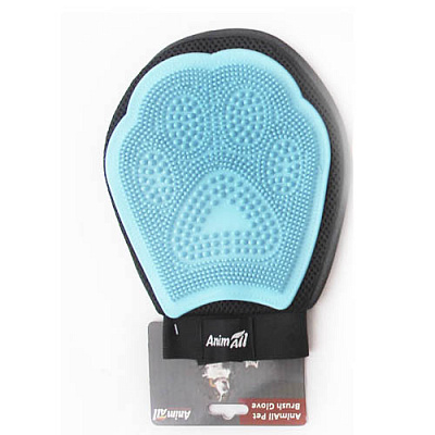 Рукавичка-пуходерка AnimAll MG9608 блакитна 67013