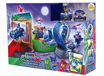 Игровой набор PJ Masks Трасса героев в масках 24760