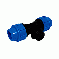 Трійник SantehPlast 25 мм ЗР 1