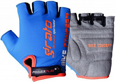 Варежки PowerPlay 5029G_M_Blue р. M голубой