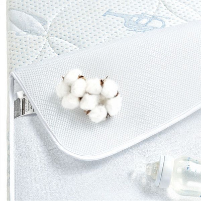 Наматрасник IDEIA детский Aqua Stop 3D c сеткой 60x120 см 