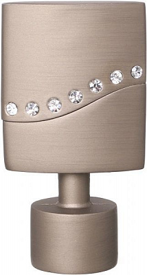 Наконечник Gardinia Kira Флэт d19 мм капучино 2 шт. 