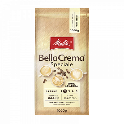 Кофе в зернах Melitta BellaCrema Speciale 100% Arabica 1000 г