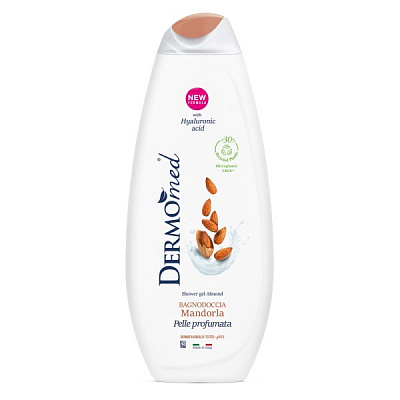 Гель для душа DermoMed Миндаль 650 мл