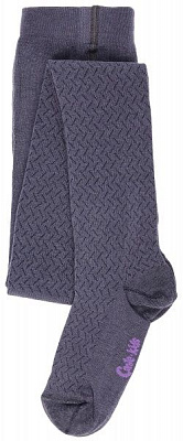 Колготки детские Conte-Kids CLASS 300 р.128-134 серо-фиолетовый 