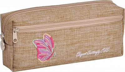 Пенал школьный Elegant Butterfly CF85988 Cool For School бежевый