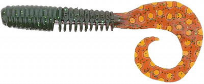 Силикон Fishing ROI Running Grub A169 85 мм 8 шт. (203-8-85-A169)