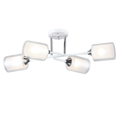 Люстра стельова Victoria Lighting 4x60 Вт E27 білий Despise/PL4 white
