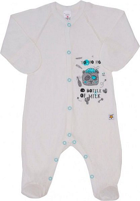 Комбинезон детский ТМ Софія Пират р.56 молочный 170256 