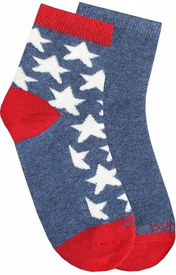 Комплект носков Duna детских 1072 (2 шт.) р.18–20 меланж/джинс 