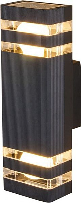 Світильник настінний Strotskis 1449 Techno E27 60 Вт IP54 чорний