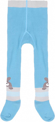 Колготки унисекс Duna 5В 446р.68 голубой с рисунком 