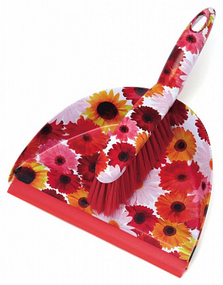 Комплект для прибирання щітка + совок 24x31x9,5 см 47-215-039 Helfer