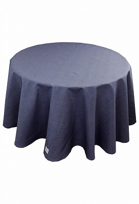 Скатерть Oliva Синяя d200 La Nuit 