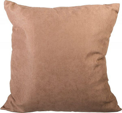 Подушка декоративная Велмарт 45x45 см шоколадный 