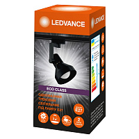 Трековий прожектор Ledvance чорний ECO TRSP E27 BK
