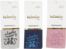 Колготки для дівчаток KATAMINO K32205р.80-92 джинс 