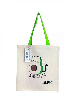 Сумка Luna Kids Avo-catto 42х38 см молочный 