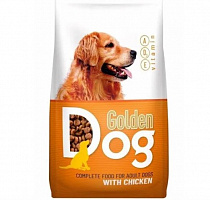 Корм сухой Для взрослых собак для всех пород Golden dog с курицей 10 кг