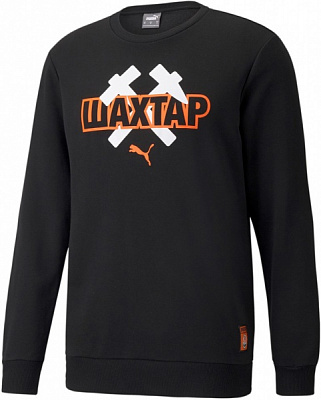 Джемпер Puma SD FtblCore Crew Sweat FC 76487402 р. M чорний