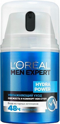Гель после бритья L'Oreal Paris Men Expert Hydra Power с освежающим эффектом 50 мл