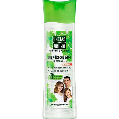 Шампунь Чиста Лінія Березовий 750 мл