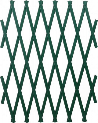 Опора раздвижная для растений 0,6x1.8 м зеленый пластик