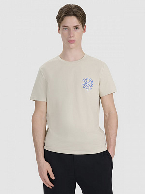 Футболка 4F TSHIRT M1980 4FWSS25TTSHM1980-83S р.L бежевый