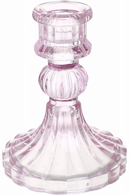Свічник Glass 8х10,5 см фіолетовий CY060916 Sensio