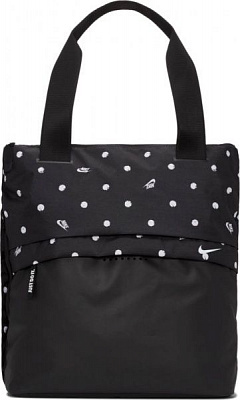 Спортивная сумка Nike W NK RADIATE TOTE BA6187-010 черный с белым 