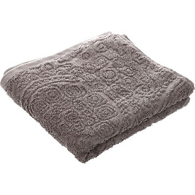 Рушник La Nuit Жакард сірий 50x90 см