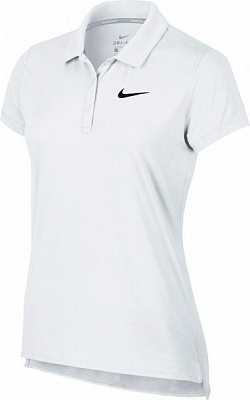Поло Nike W NKCT POLO SS PURE 830421-100 M белый