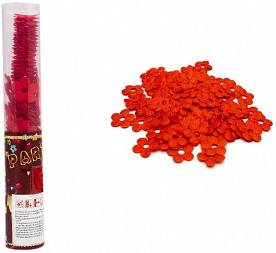 Хлопушка конфетти - цветочки 25 см 400652 