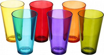 Набор стаканов Радуга 320 мл 6 шт. 