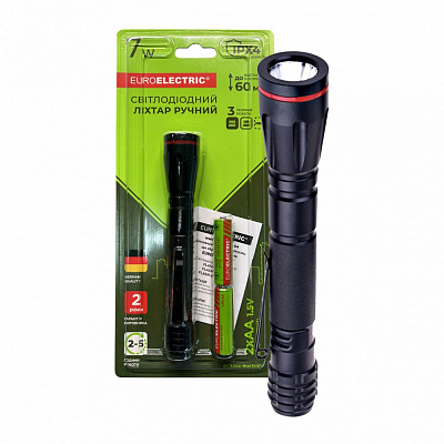 Фонарь Eurolamp FLASH-7W (EE) черный