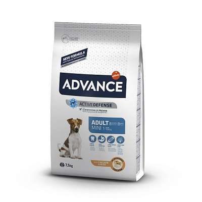 Корм Advance Mini Adult 7,5 кг