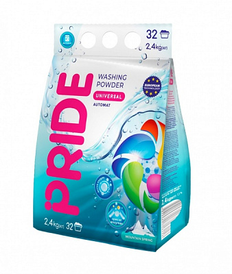 Порошок для машинного прання Pride Spring Mountain 2,4 кг