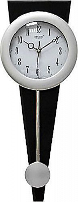 Годинник настінний 5105 Black Silver RIKON