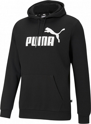 Джемпер Puma ESS Big Logo Hoodie 58668601 р. 2XL чорний
