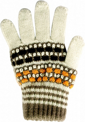 Варежки Margot Bis Dolly р.15 бежевый 8791 