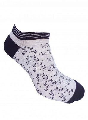 Носки мужские Молли Стрелы р. 25 серый 