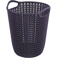 Корзина для паперу Curver Knit 7 л фіолетова