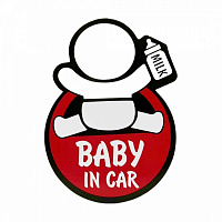 Магнит MAXGROUP Знак автомобильный «Ребенок в авто» NM-233